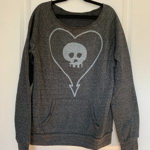 Navy Heathered Alkaline Trio Sweatshirt